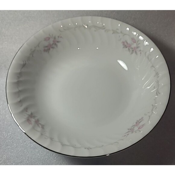 GOLD STANDARD GENUINE PORCELAIN CHINA PINK ROSE 9" Round  Vegetable/Serving Bowl - Picture 1 of 4